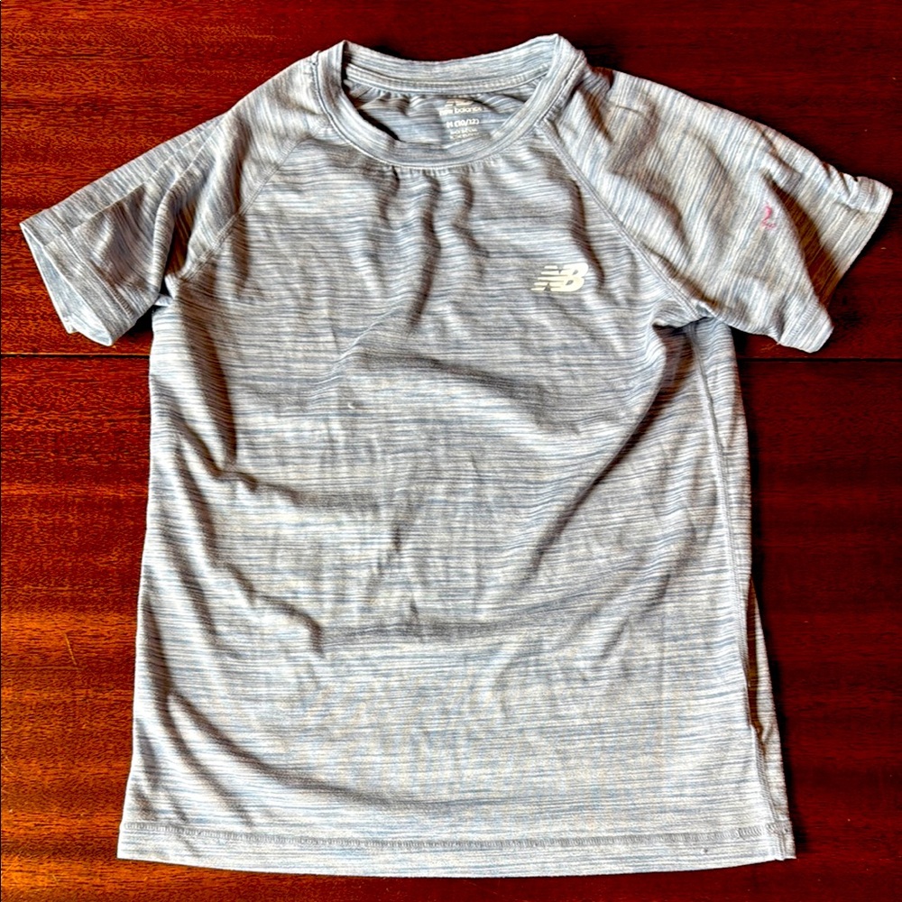 New Balance Light Blue Athletic T-Shirt